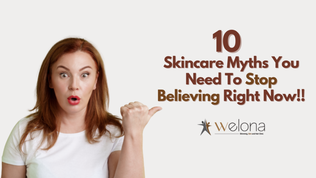 skincare myths not to follow